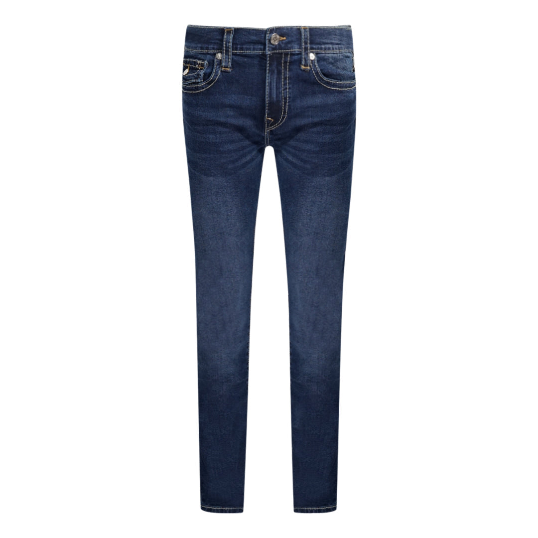 True Religion Rocko Big T Flap Blue Jeans