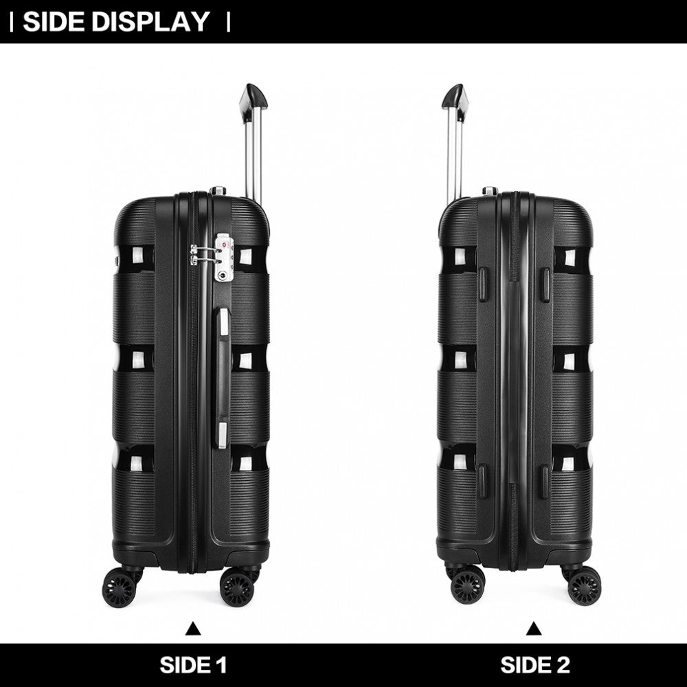 Kono 28" Hard Shell Suitcase – Bright & Durable PP Luggage (Classic Collection) - K2092L
