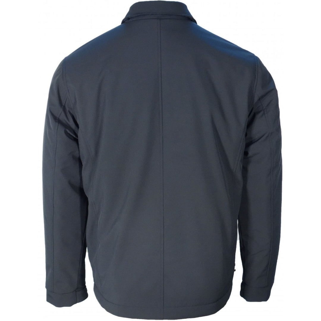 Aquascutum Active Coach Jacket Navy Fw23 Jk009 11 Navy Blue Jacket Mens