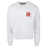 Amiri MA Logo White Sweatshirt S
