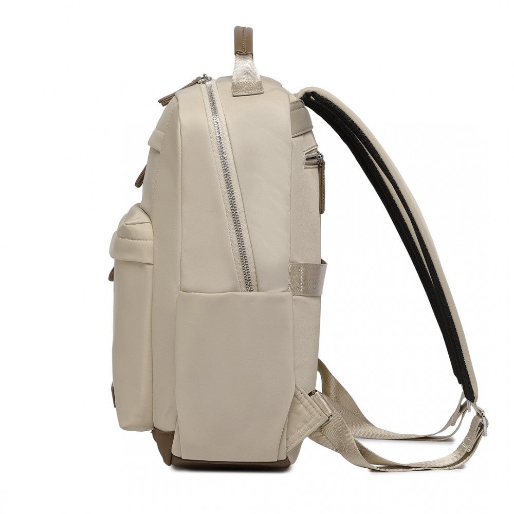 Miss Lulu Stylish Women’s Backpack with Laptop Sleeve, Multiple Pockets and Trolley Sleeve - BPM2431