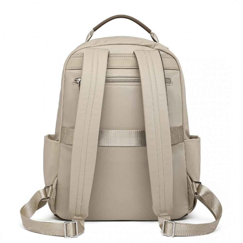 Miss Lulu Stylish Women’s Backpack with Laptop Sleeve, Multiple Pockets and Trolley Sleeve - BPM2431