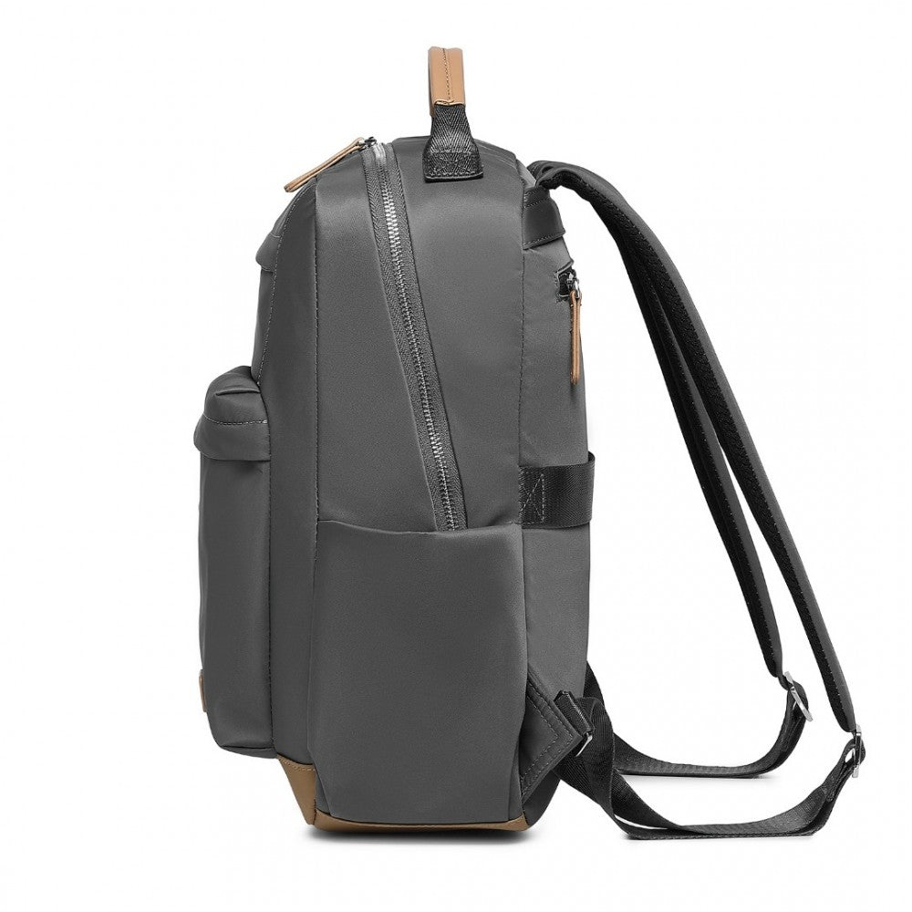 Miss Lulu Stylish Women’s Backpack with Laptop Sleeve, Multiple Pockets and Trolley Sleeve - BPM2431