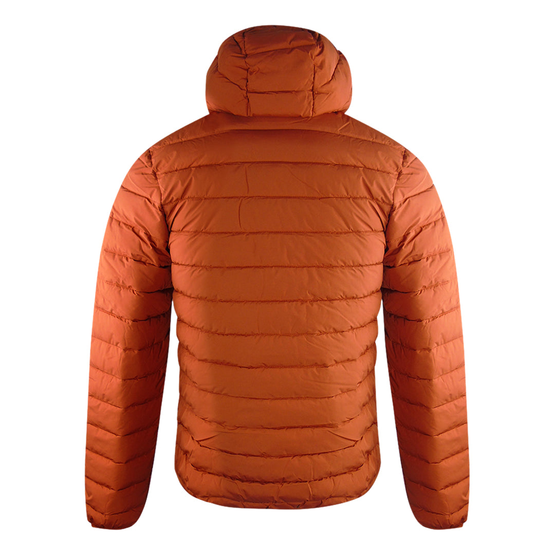 Aquascutum Active 100Gr Hooded Jacket Rust Jk011 23 Orange Jacket Male