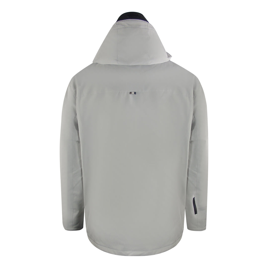 Aquascutum Active Hydroid Parka Antarctica White Parka Jacket JK004 24
