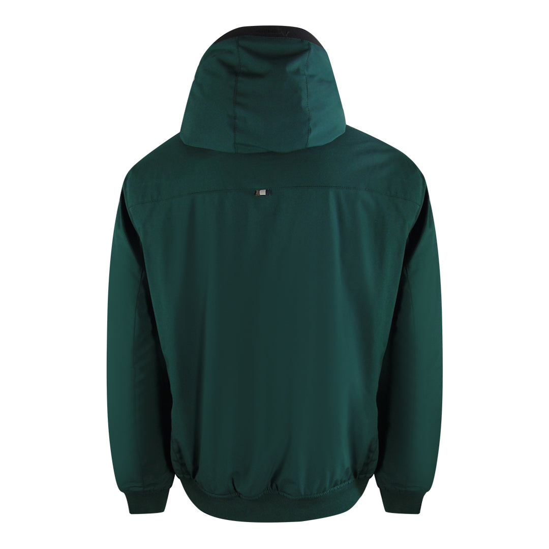 Aquascutum Active Hooded Jacket Rust Jk00827 Hunter Green Jacket Male