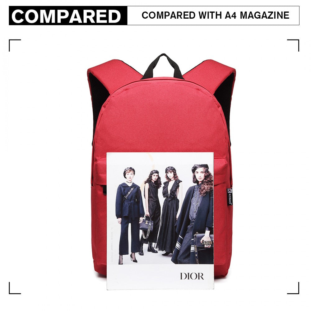 Kono Durable Polyester Everyday Backpack - E1930