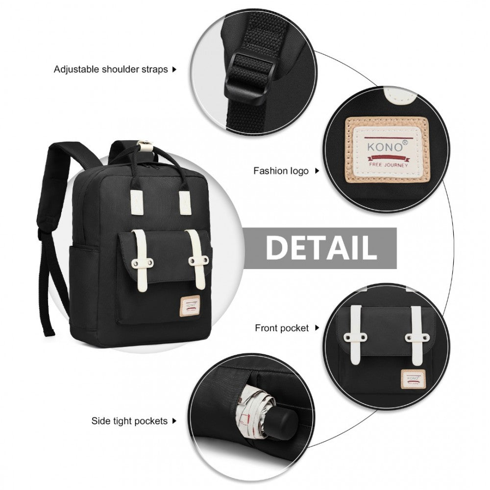Kono Casual Lightweight Travel Backpack - EB2211