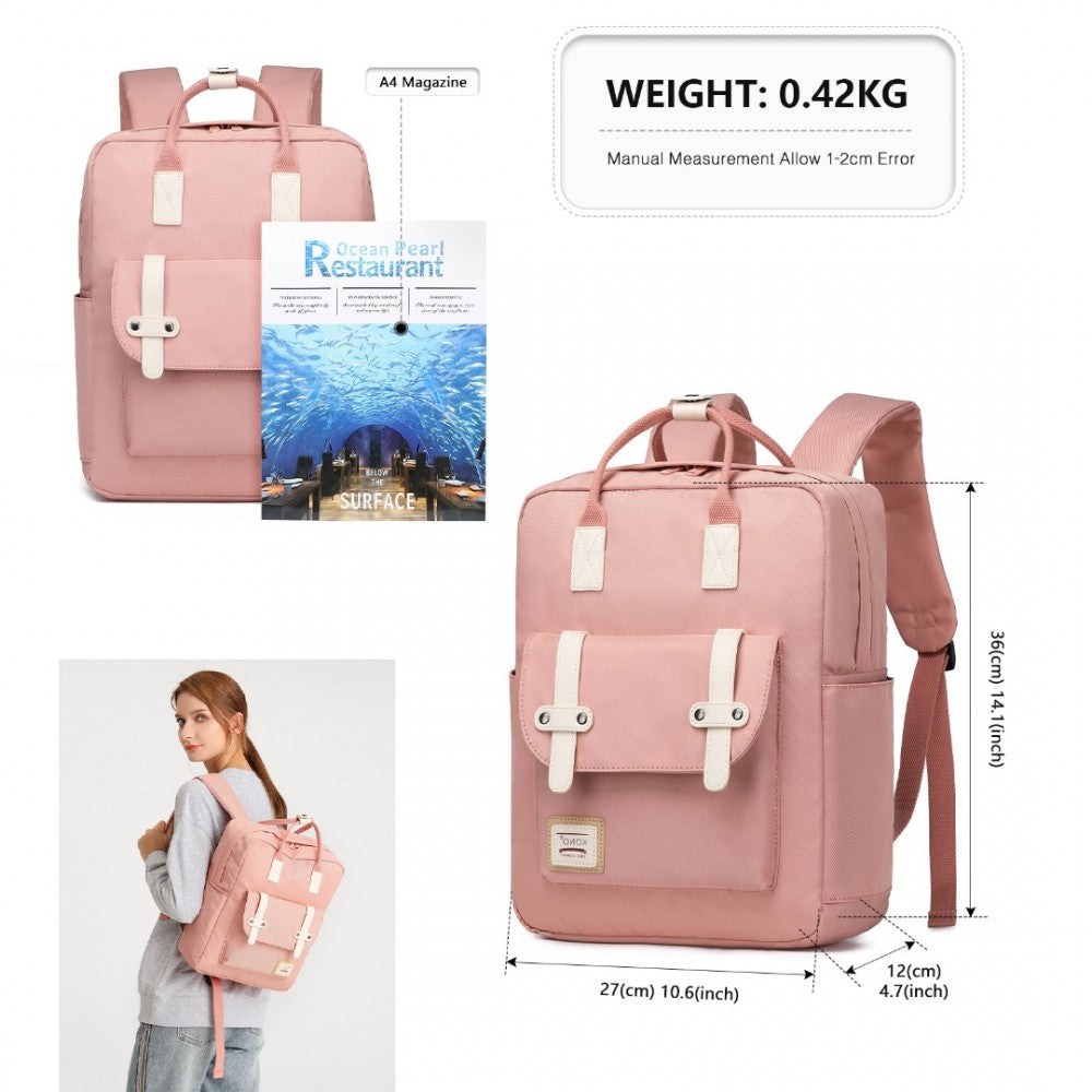 Kono Casual Lightweight Travel Backpack - EB2211