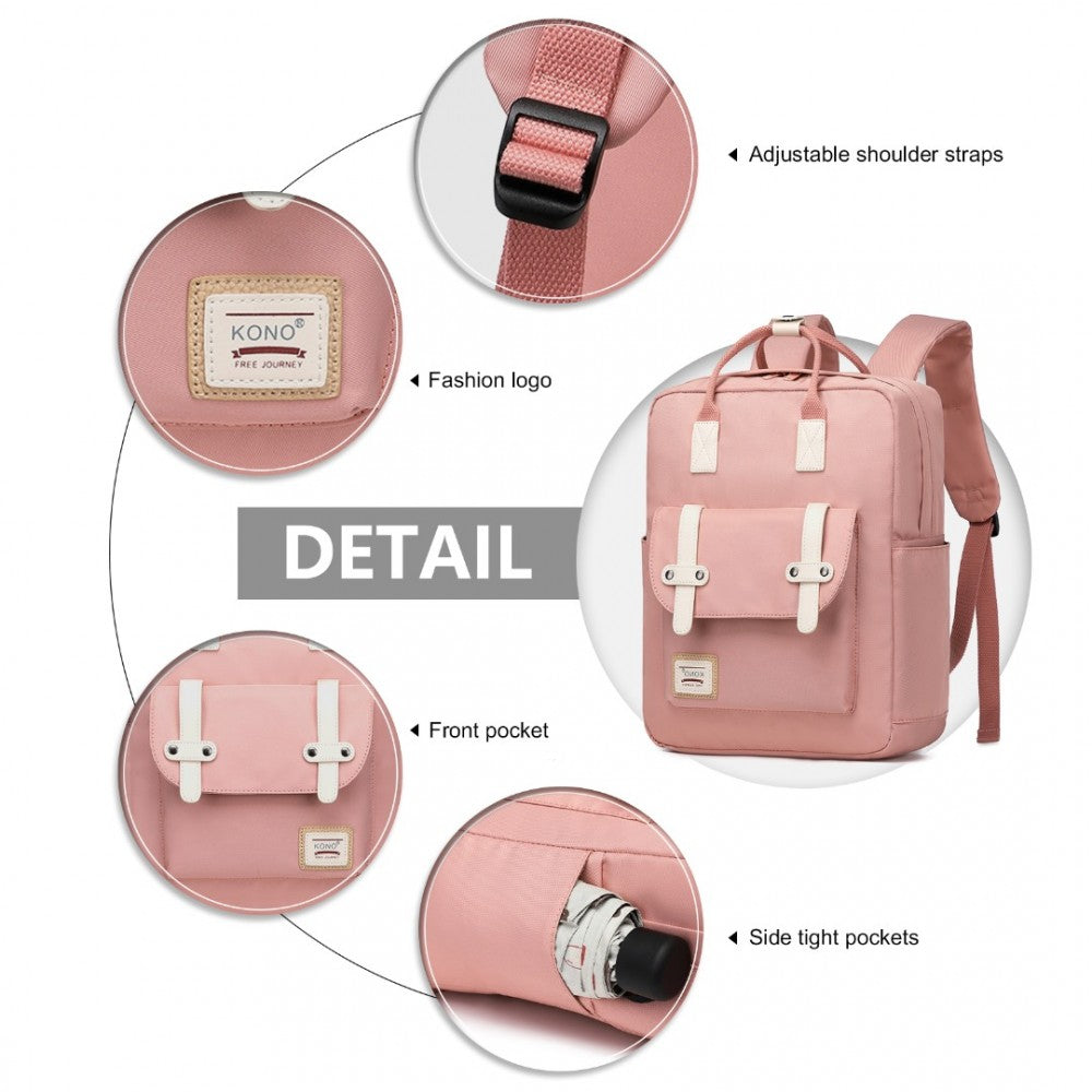 Kono Casual Lightweight Travel Backpack - EB2211