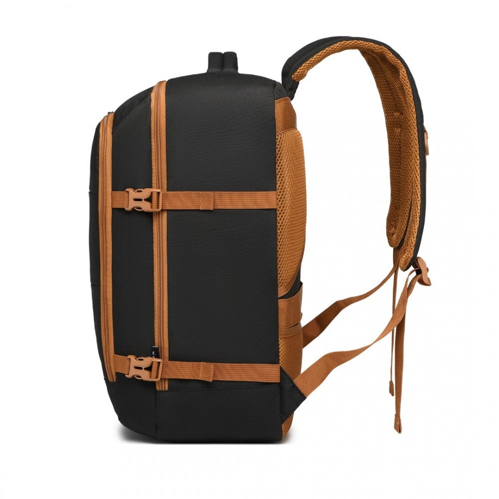 Kono Multi-Level Travel Backpack – High-Capacity Cabin Bag -EM2232