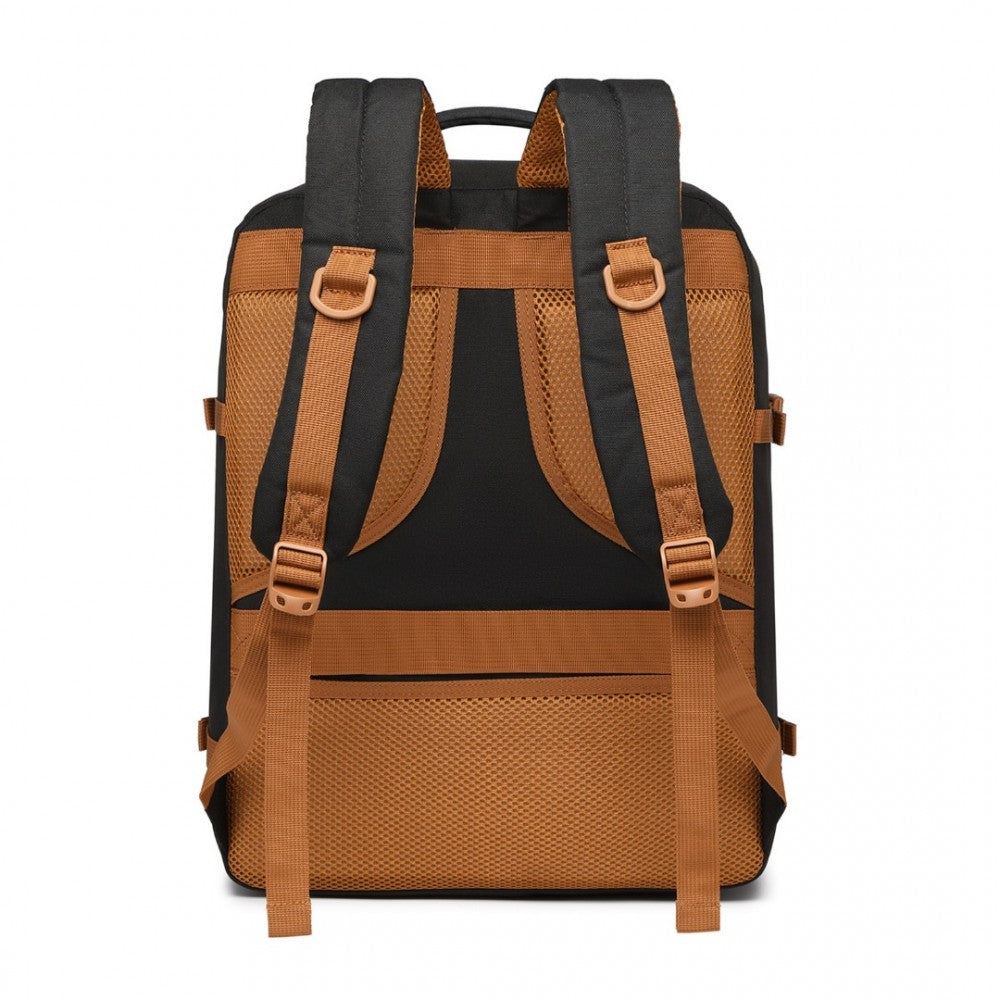 Kono Multi-Level Travel Backpack – High-Capacity Cabin Bag -EM2232