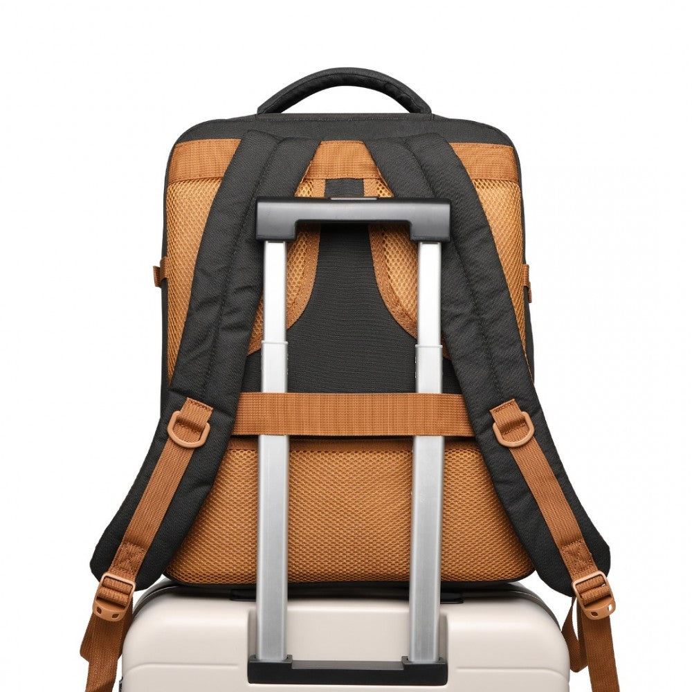 Kono Multi-Level Travel Backpack – High-Capacity Cabin Bag -EM2232
