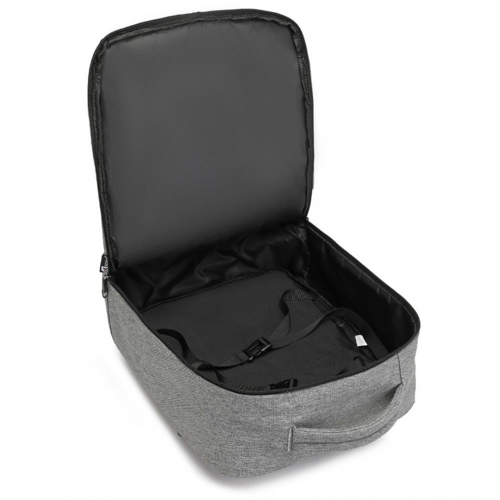 Kono Multi-Level Travel Backpack – High-Capacity Cabin Bag -EM2232