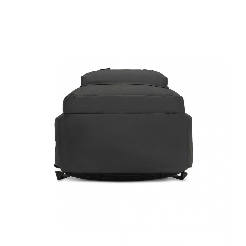 Kono Urban Water-Resistant Backpack – PVC Coated, Reflective Straps & Multi-Compartment Design - EQ2416