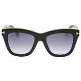 Tom Ford Smoke Mirror Lens Shiny Black Sunglasses FT0685 01C