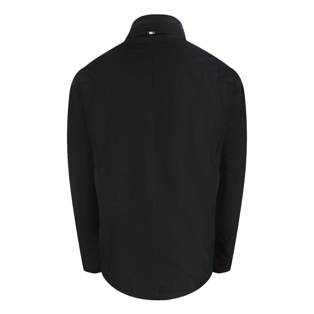 Aquascutum Active Field Jacket Black Jk002 16 Black Jacket Male