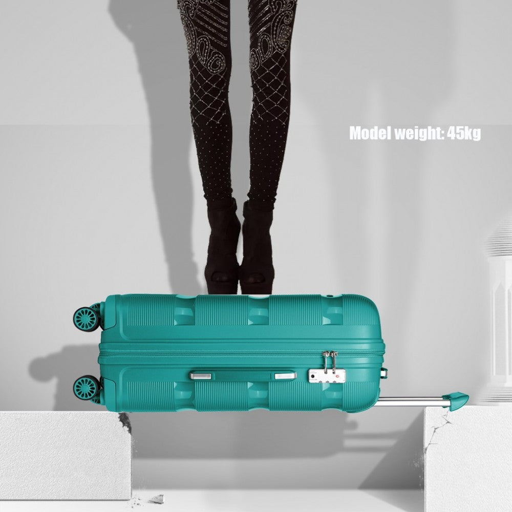 Kono 28" Hard Shell Suitcase – Bright & Durable PP Luggage (Classic Collection) - K2092L