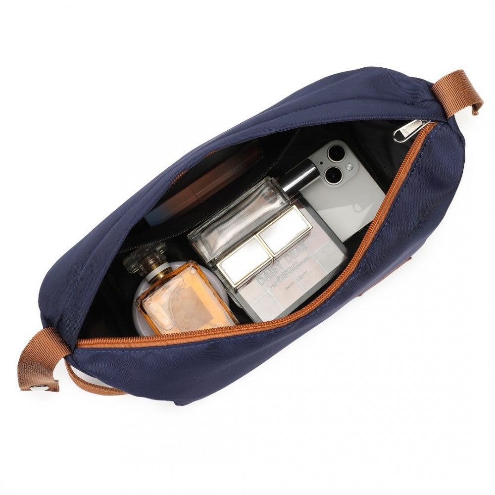 British Traveller 20" Polypropylene Cabin Suitcase Set – Includes Travel Tote & Cosmetic Pouch - K2392L+S2366