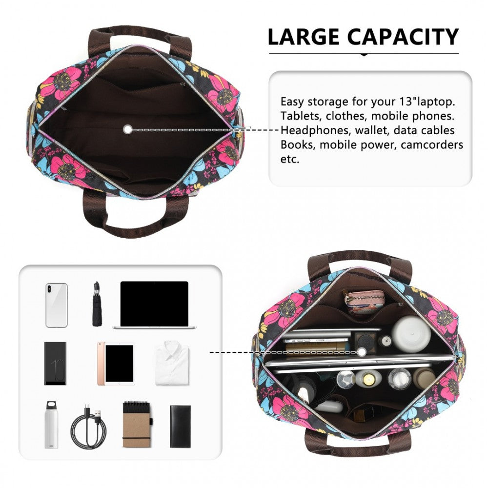 Kono Large Travel Bag – Multi-Pocket Design for Daily Use - MSK2436