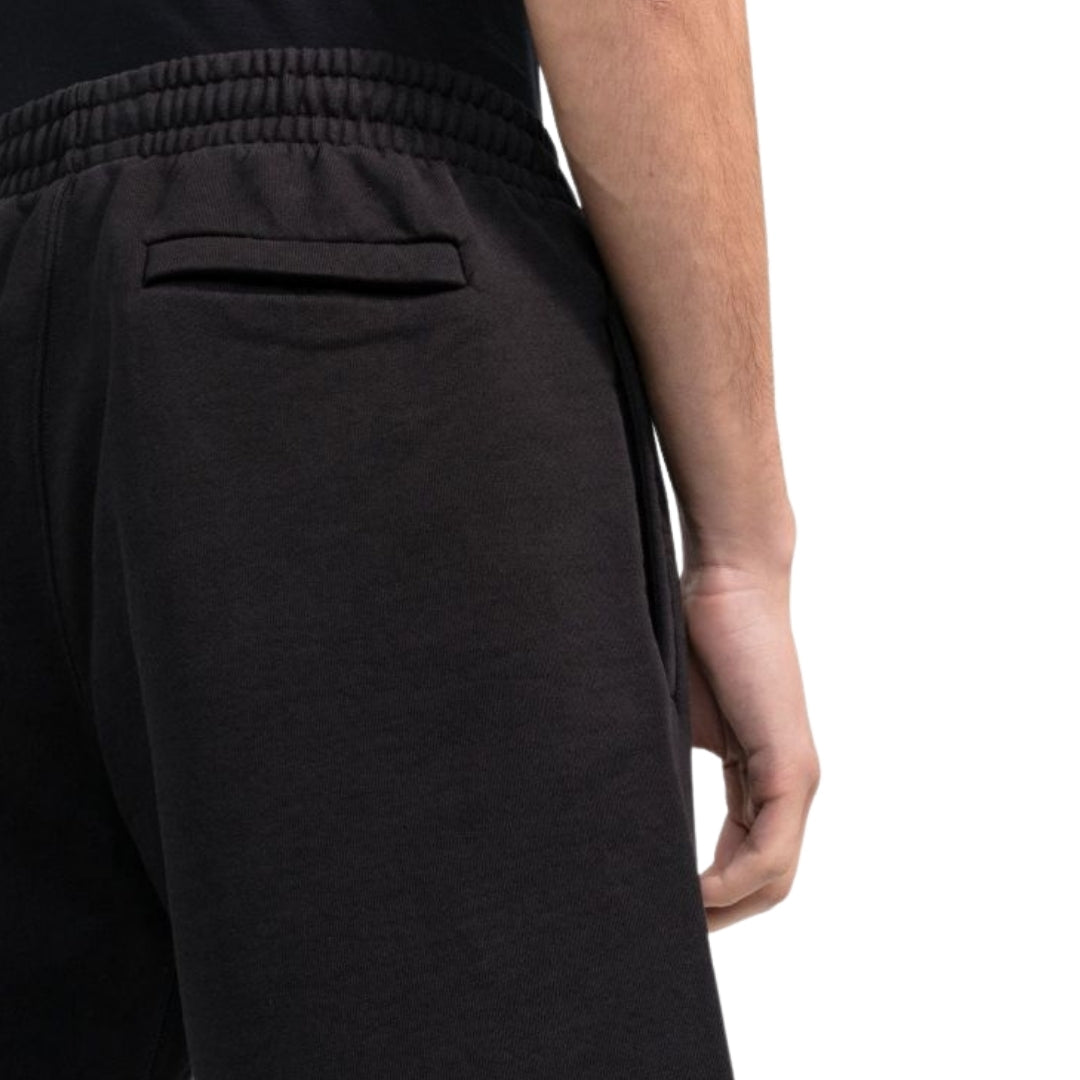 Off White Ow Logo Black Sweat Shorts Omci006C99Fle0081001