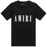 Amiri Large Brand Logo Black T-Shirt XXS