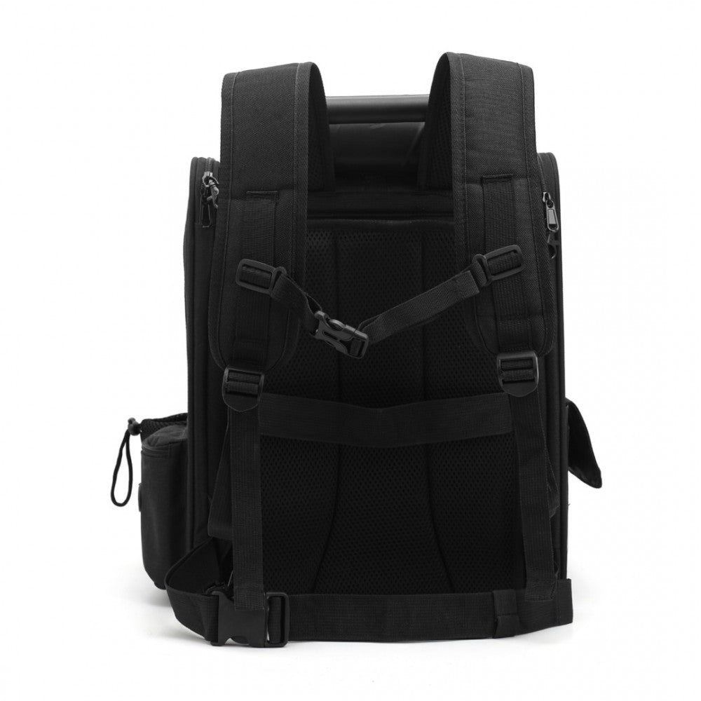 Dogat Expandable Foldable Pet Backpack Carrier – Ventilated & Secure Travel Bag - PTD2441