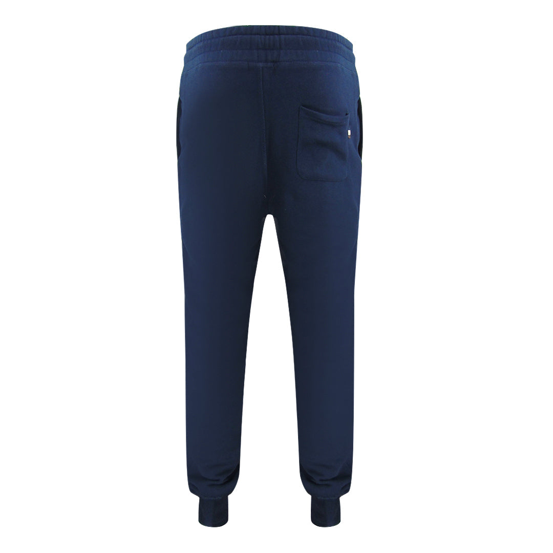 Aquascutum Active Basic Rib Track Pant Navy Tr001 11 Navy Blue Sweatpants Male