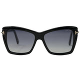 Tom Ford Leah Ft0849 01B Black Sunglasses