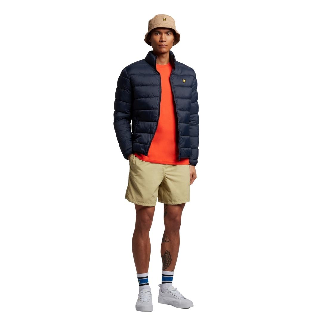 Lyle Scott Branded Dark Navy Short Jacket