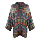 Inoa Masari Mara 1202110 Grey Short Kimono