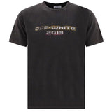 Off White Bacchus Slim Black T Shirt Omaa027F23Jer0061084