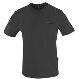 Philipp Plein Sport Plaque Logo Black T Shirt - Nova Clothing
