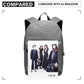 Kono Durable Polyester Everyday Backpack - E1930