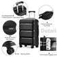 Kono 28" Hard Shell Suitcase – Bright & Durable PP Luggage (Classic Collection) - K2092L