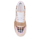 BURBERRY 8049213 Burberry Ramsey Check Trainers BIRCH/BROWN TRAINERS MALE UK 7.5