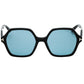 Tom Ford Smoke Hex Lens Shiny Black Sunglasses One Size