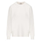 Moncler Detailed Logo On Back White Sweatshirt 8G00031809KX 034