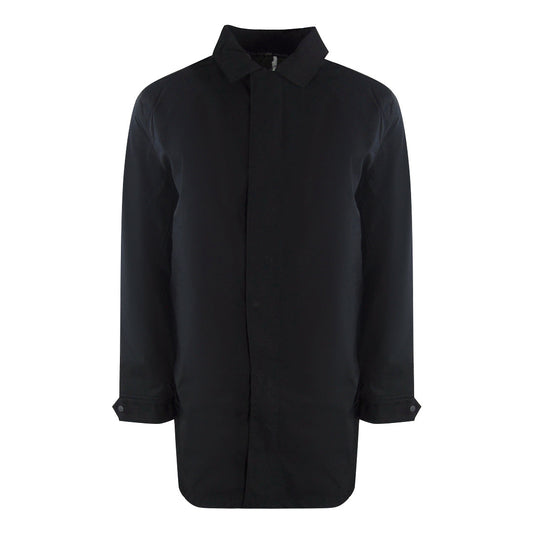 Aquascutum Active Trench Black Jk003 16 Black Trench Jacket Male