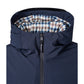 Aquascutum Active Hooded Jacket Navy Fw23 Jk008 11 Navy Blue Jacket Mens