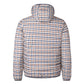 Aquascutum ACTIVE 100GR HOODED JACKET FW23 JK011 28 Beige Check Jacket Mens S