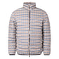 Aquascutum Active 100Gr Mock Neck Fw23 Jk012 28 Beige Check Jacket Mens