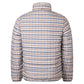 Aquascutum Active 100Gr Mock Neck Fw23 Jk012 28 Beige Check Jacket Mens
