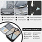 Kono Practical Carry-On Laptop Backpack - Cabin Size with USB & Type-C Charging Ports - BPK2437