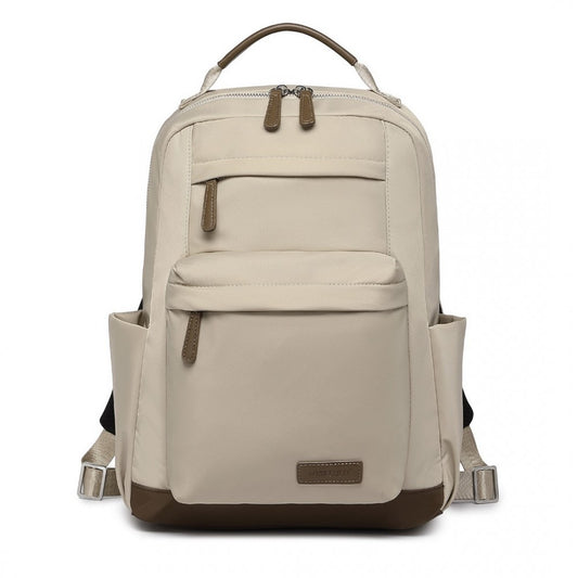 Miss Lulu Stylish Women’s Backpack with Laptop Sleeve, Multiple Pockets and Trolley Sleeve - BPM2431
