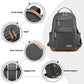 Miss Lulu Stylish Women’s Backpack with Laptop Sleeve, Multiple Pockets and Trolley Sleeve - BPM2431
