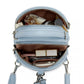 Miss Lulu Mini Convertible Backpack – PU Leather 3-in-1 Handbag, Crossbody & Shoulder Bag for Women - BPM2450