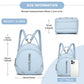 Miss Lulu Mini Convertible Backpack – PU Leather 3-in-1 Handbag, Crossbody & Shoulder Bag for Women - BPM2450