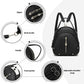 Miss Lulu Mini Convertible Backpack – PU Leather 3-in-1 Handbag, Crossbody & Shoulder Bag for Women - BPM2450