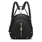 Miss Lulu Mini Convertible Backpack – PU Leather 3-in-1 Handbag, Crossbody & Shoulder Bag for Women - BPM2450